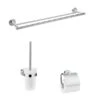 Hansgrohe Logis Universal Badaccessoireset 3-delig Chroom