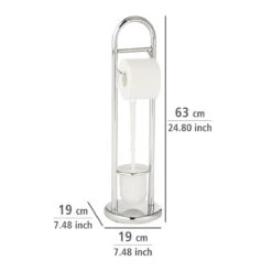Wenko Wc-boy Siena Chroom -hotbath winkel 15438100 en 04