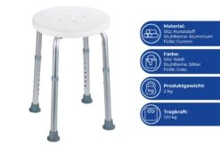 Wenko Secura Badkamerkruk In Hoogte Verstelbaar 16 Wenko Secura Badkamerkruk In Hoogte Verstelbaar -hotbath winkel 1792921100 en 04