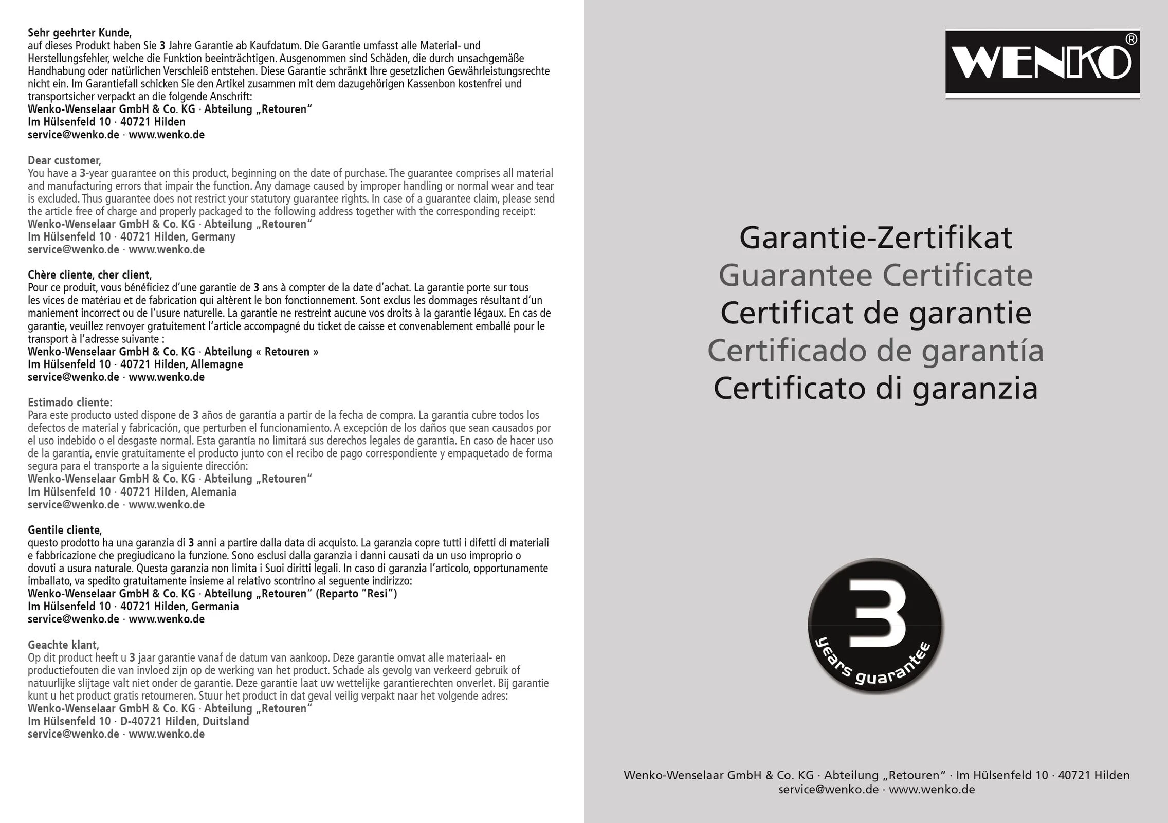 Wenko Recco Wc-boy Chroom 12 Wenko Recco Wc-boy Chroom - Afbeelding 10