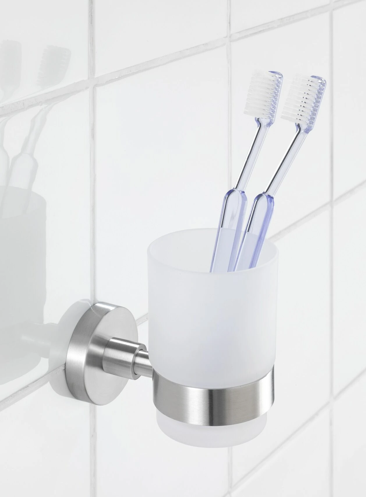 Wenko Bosio Bekerhouder Uno RVS Mat 6 Wenko Bosio Bekerhouder Uno RVS Mat - Afbeelding 4