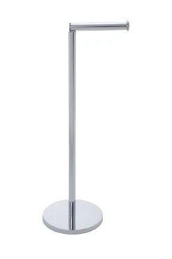 Wenko Staande Toiletrolhouder 2-in-1 RVS Glanzend 13 Wenko Staande Toiletrolhouder 2-in-1 RVS Glanzend -hotbath winkel 19637100 en 05