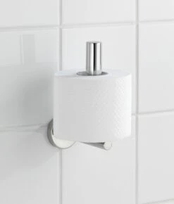 Wenko Bosio Reserverolhouder RVS Glanzend 9 Wenko Bosio Reserverolhouder RVS Glanzend -hotbath winkel 20218100 en 04
