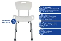 Wenko Secura Badkamerstoel Met Leuning 13 Wenko Secura Badkamerstoel Met Leuning -hotbath winkel 209261100 en 04