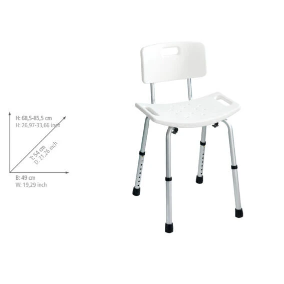 Wenko Secura Badkamerstoel Met Leuning 10 Wenko Secura Badkamerstoel Met Leuning - Afbeelding 8