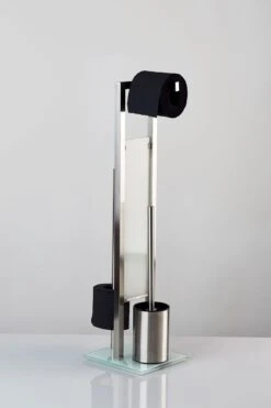 Wenko Rivalta Wc-boy RVS Mat 20 Wenko Rivalta Wc-boy RVS Mat -hotbath winkel 21564100 en 09