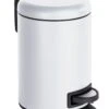 Wenko Leman Afvalemmer 3 Liter Wit Mat 2 Wenko Leman Afvalemmer 3 Liter Wit Mat -hotbath winkel 22142100 en 01