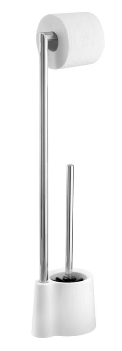 Wenko Avola Wc-boy RVS Glanzend/wit -hotbath winkel 22989100 en 02