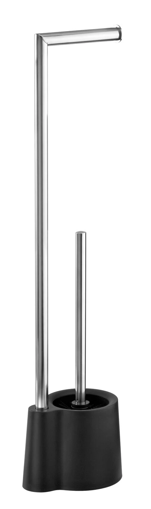 Wenko Avola Wc-boy RVS Glanzend/zwart 3 Wenko Avola Wc-boy RVS Glanzend/zwart
