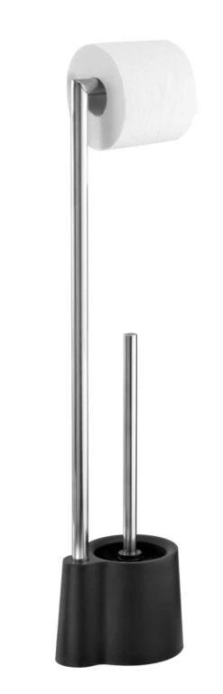 Wenko Avola Wc-boy RVS Glanzend/zwart 10 Wenko Avola Wc-boy RVS Glanzend/zwart -hotbath winkel 22991100 en 03