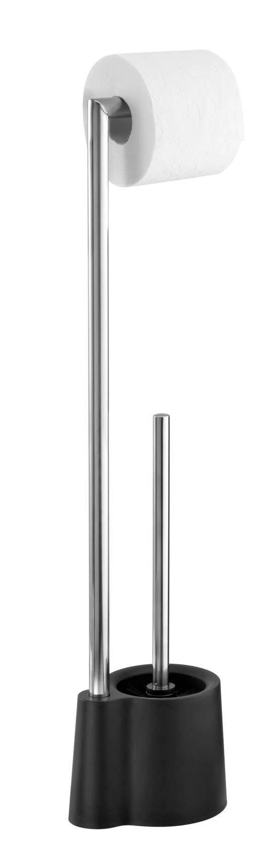 Wenko Avola Wc-boy RVS Glanzend/zwart 5 Wenko Avola Wc-boy RVS Glanzend/zwart - Afbeelding 3