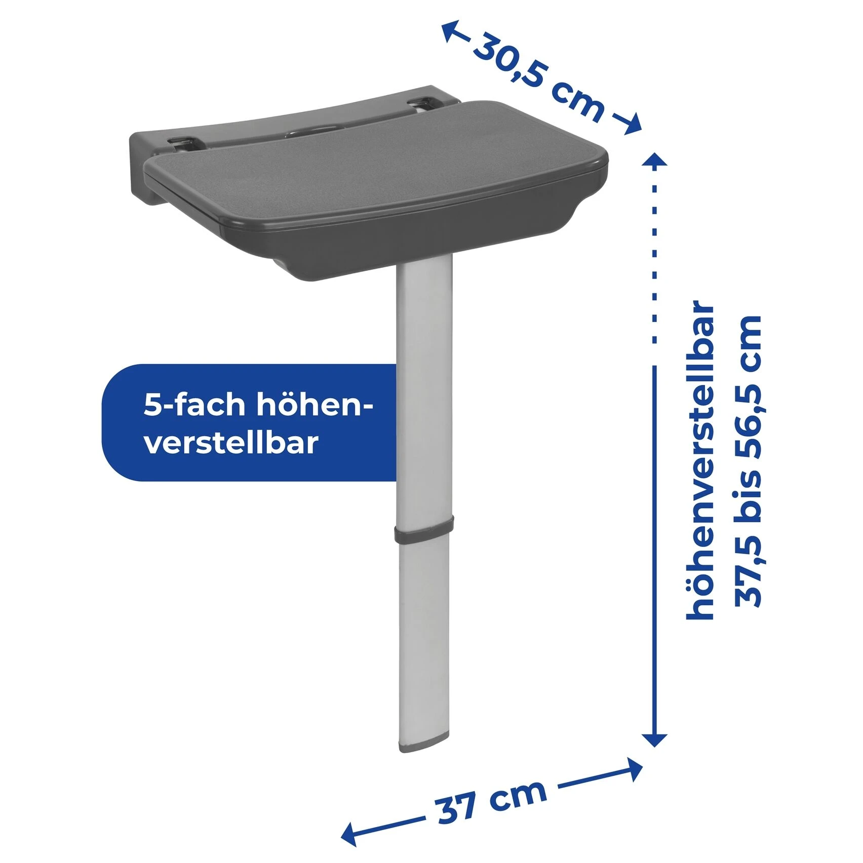 Wenko Secura Premium Doucheklapzitje 7 Wenko Secura Premium Doucheklapzitje - Afbeelding 5