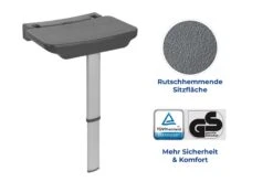 Wenko Secura Premium Doucheklapzitje 22 Wenko Secura Premium Doucheklapzitje -hotbath winkel 23556100 en 07
