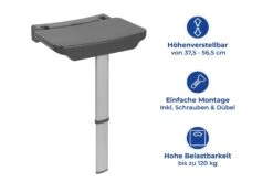 Wenko Secura Premium Doucheklapzitje 25 Wenko Secura Premium Doucheklapzitje -hotbath winkel 23556100 en 10