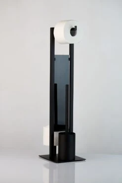 Wenko Rivalta Wc-boy Zwart Mat 17 Wenko Rivalta Wc-boy Zwart Mat -hotbath winkel 23708100 en 07