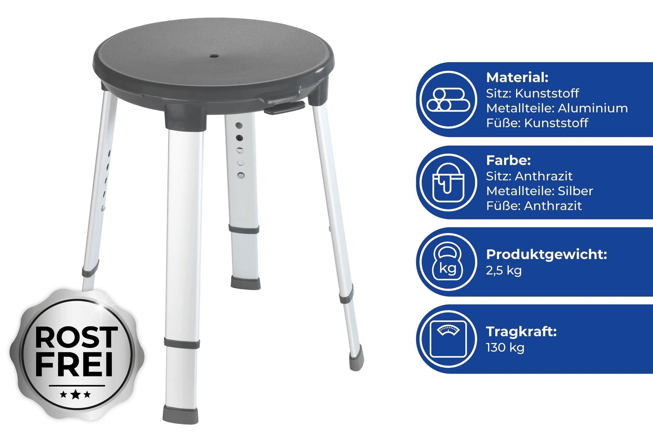 Wenko Secura Premium Hygienebadkruk Rond 5 Wenko Secura Premium Hygienebadkruk Rond - Afbeelding 3