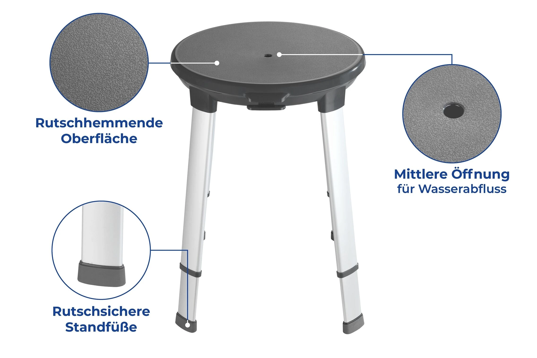 Wenko Secura Premium Hygienebadkruk Rond 6 Wenko Secura Premium Hygienebadkruk Rond - Afbeelding 4