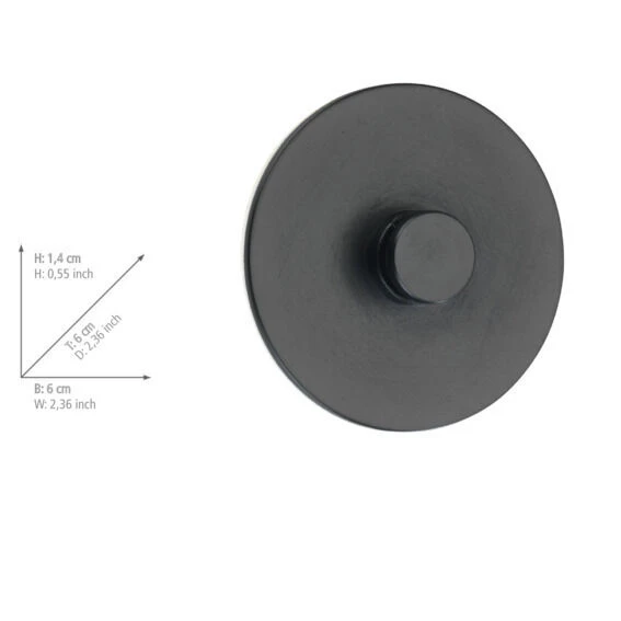 Wenko Classic Plus Turbo-loc Adapter Zwart Voor Set Van 2 Stuks 6 Wenko Classic Plus Turbo-loc Adapter Zwart Voor Set Van 2 Stuks - Afbeelding 4