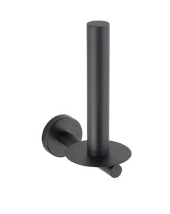 Wenko Bosio Reserverolhouder RVS Zwart Mat