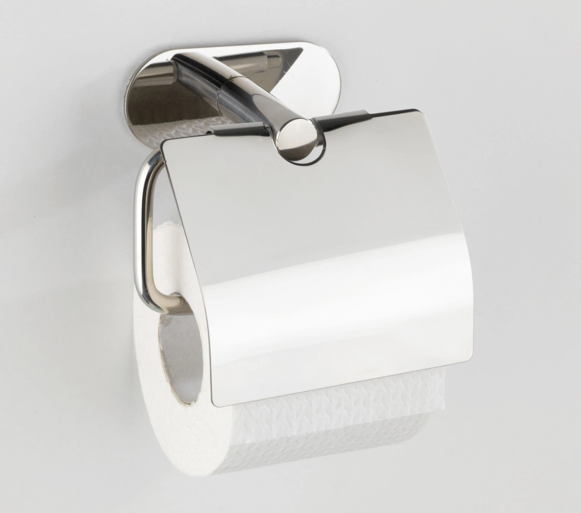 Wenko Orea Turbo-loc Toiletrolhouder Met Deksel RVS Glans 10 Wenko Orea Turbo-loc Toiletrolhouder Met Deksel RVS Glans - Afbeelding 8