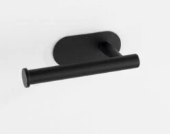 Wenko Orea Turbo-loc Toiletrolhouder RVS Zwart Mat -hotbath winkel 24287100 en 07
