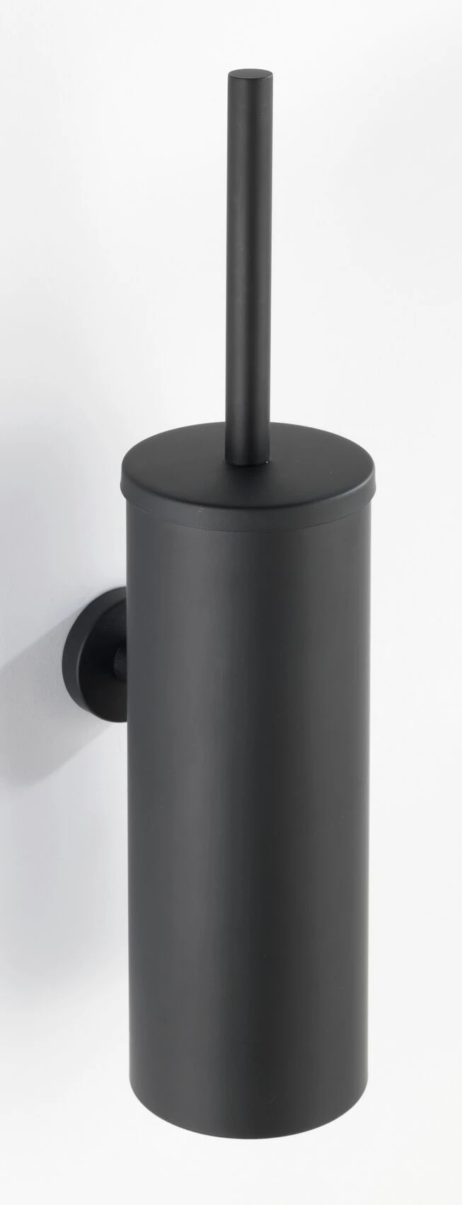 Wenko Bosio Toiletborstelhouder Gesloten RVS Zwart Mat 5 Wenko Bosio Toiletborstelhouder Gesloten RVS Zwart Mat - Afbeelding 3