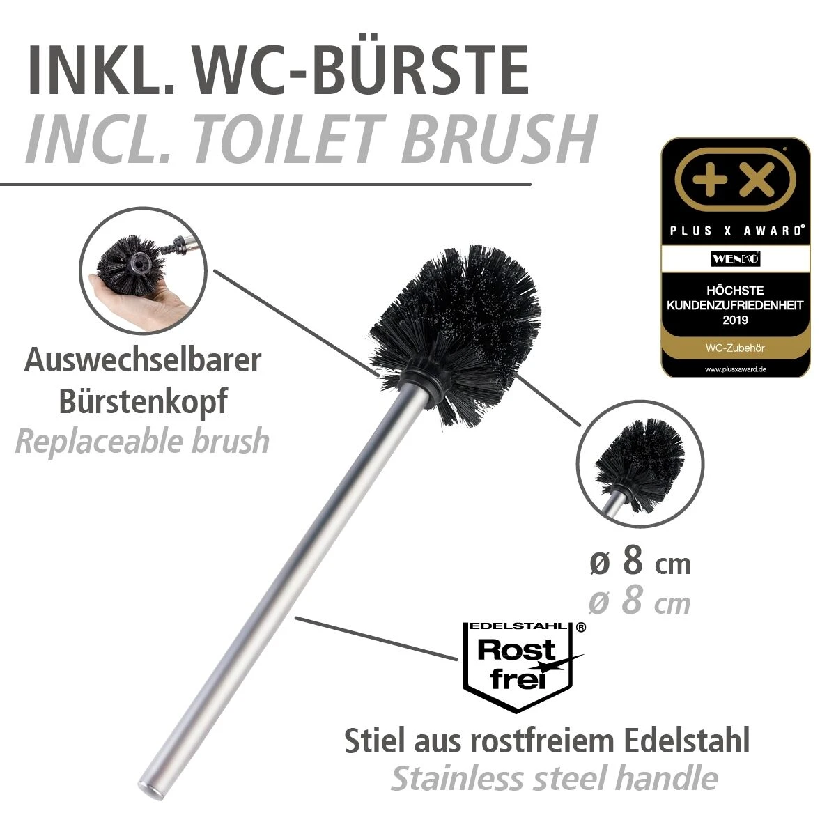 Wenko Rivalta Wc-boy Bamboe 5 Wenko Rivalta Wc-boy Bamboe - Afbeelding 3