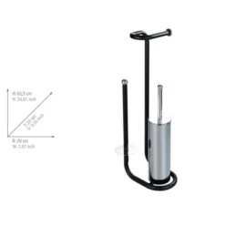 Wenko Universalo Wc-boy Zwart 11 Wenko Universalo Wc-boy Zwart -hotbath winkel 24394100 en 05