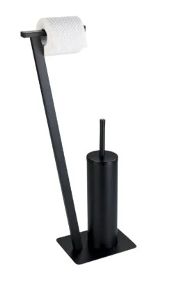 Wenko Lirio Wc-boy Zwart Mat -hotbath winkel 24395100 en 03