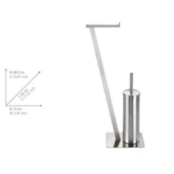 Wenko Lirio Wc-boy RVS Mat 9 Wenko Lirio Wc-boy RVS Mat -hotbath winkel 24398100 en 04