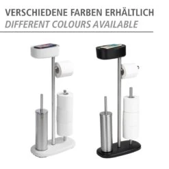 Wenko Rivazza Wc-boy Met Box RVS Zwart 16 Wenko Rivazza Wc-boy Met Box RVS Zwart -hotbath winkel 24421100 en 05