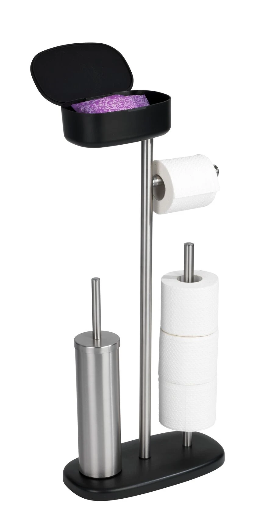 Wenko Rivazza Wc-boy Met Box RVS Zwart 9 Wenko Rivazza Wc-boy Met Box RVS Zwart - Afbeelding 7