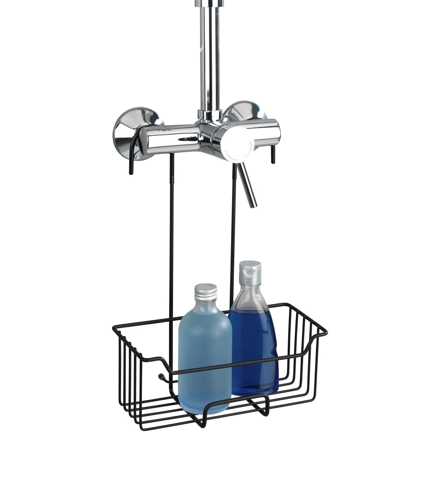 Wenko Milo Douchecaddy RVS Zwart 5 Wenko Milo Douchecaddy RVS Zwart - Afbeelding 3