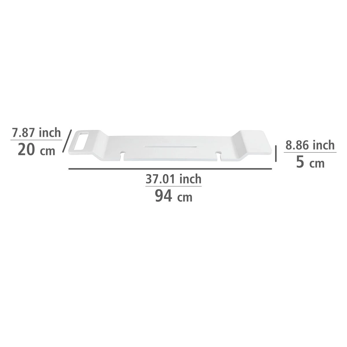 Wenko Badkuipbrug Matera Wit 5 Wenko Badkuipbrug Matera Wit - Afbeelding 3