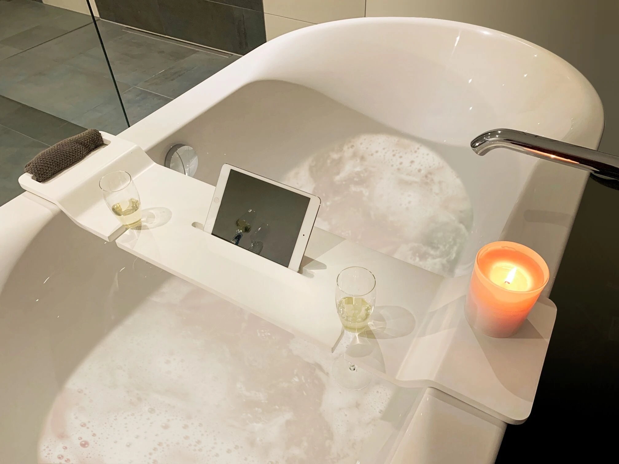 Wenko Badkuipbrug Matera Wit 10 Wenko Badkuipbrug Matera Wit - Afbeelding 8