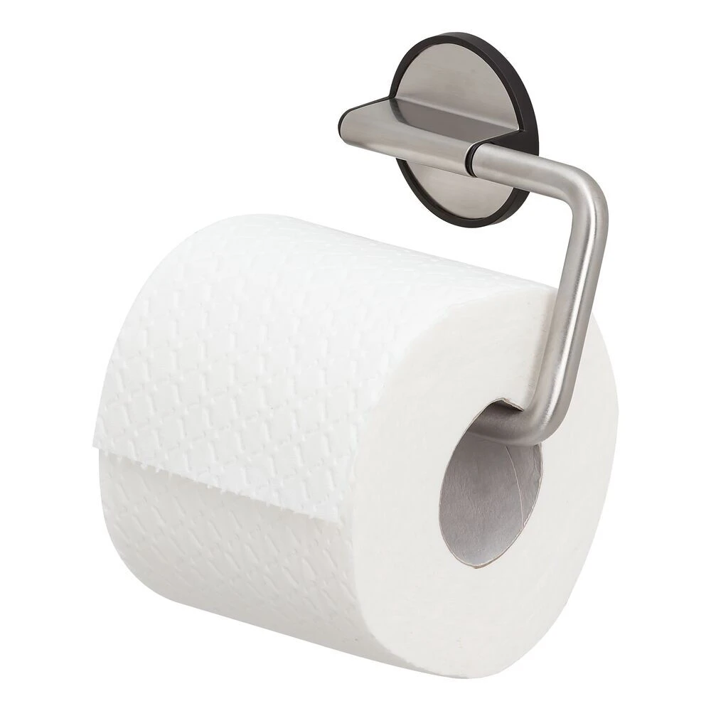 Tiger Tune Toiletrolhouder RVS Geborsteld / Zwart 4 Tiger Tune Toiletrolhouder RVS Geborsteld / Zwart - Afbeelding 2