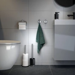 Alternative view of Tiger Tune Toiletborstel Met Houder Vrijstaand RVS Geborsteld / Zwart