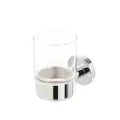 Geesa Nemox Glashouder Met Glas Chroom