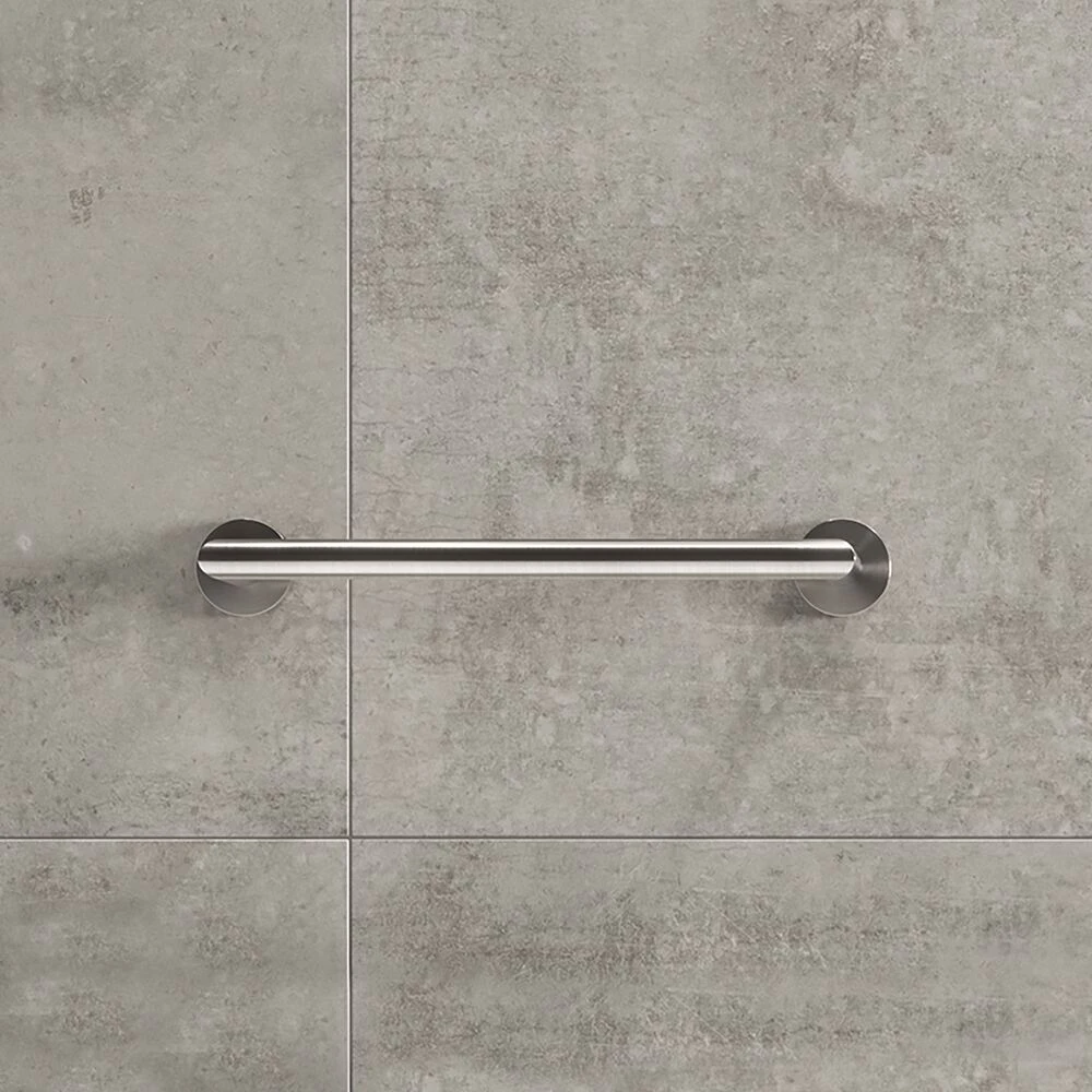 Geesa Nemox Badgreep 30cm RVS Geborsteld 4 Geesa Nemox Badgreep 30cm RVS Geborsteld - Afbeelding 2