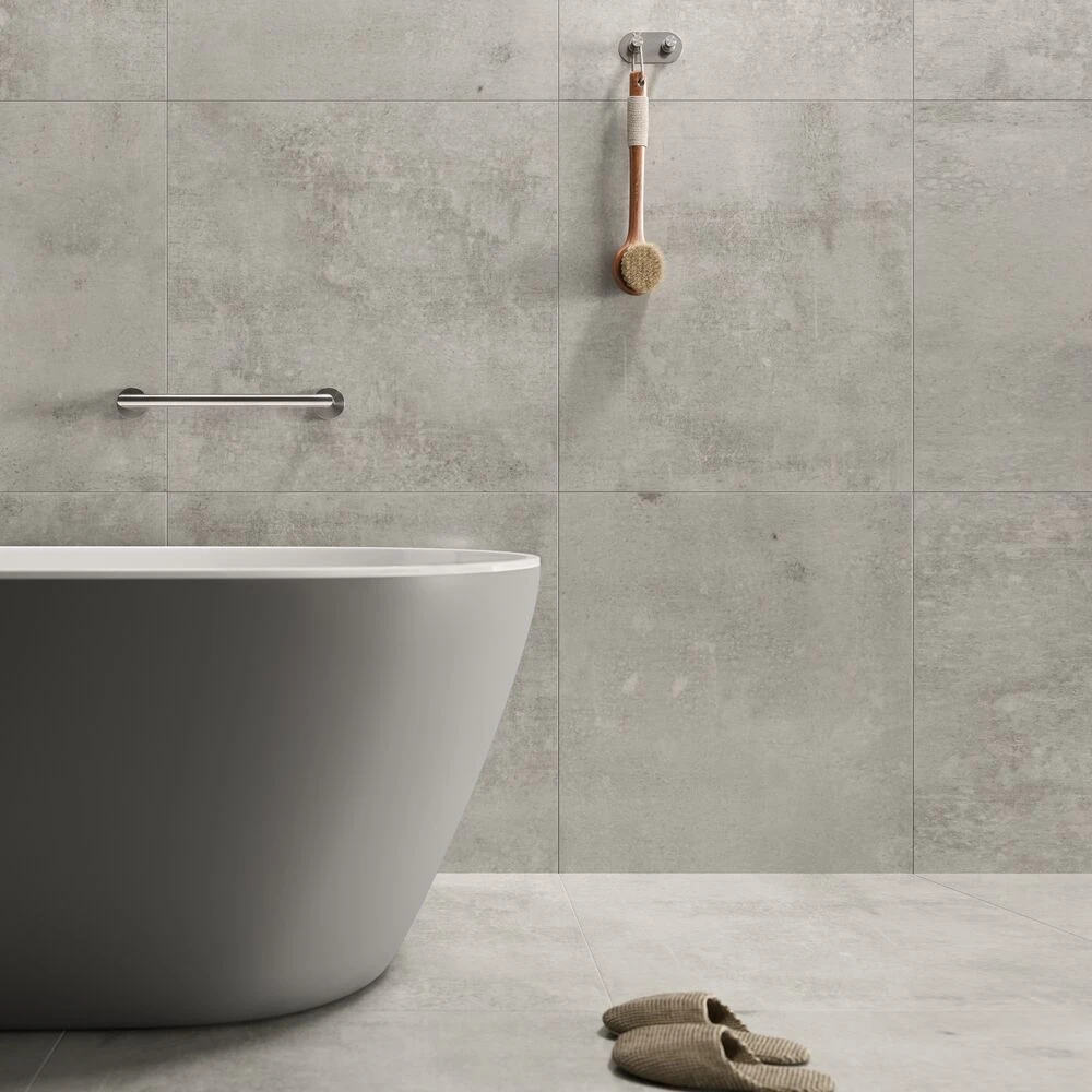 Geesa Nemox Badgreep 30cm RVS Geborsteld 5 Geesa Nemox Badgreep 30cm RVS Geborsteld - Afbeelding 3