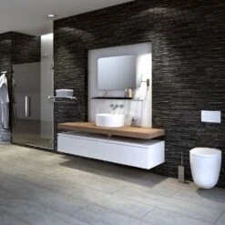 Geesa Modern Art Toiletborstel Met Houder Chroom -hotbath winkel 8712163170453 3