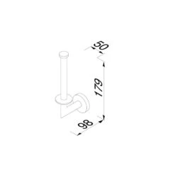 Geesa Nemox Reserverolhouder Chroom 11 Geesa Nemox Reserverolhouder Chroom -hotbath winkel 8712163180728 5