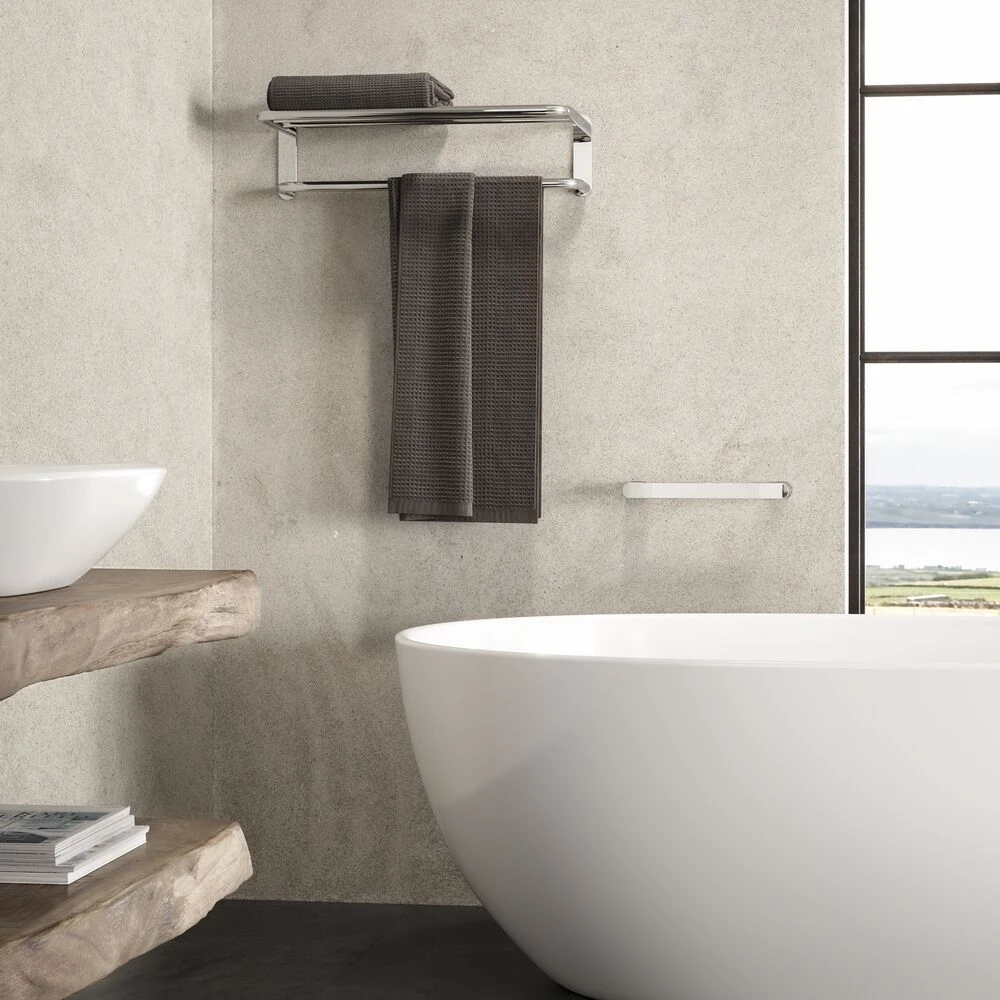 Geesa Wynk Badgreep 30cm Chroom 5 Geesa Wynk Badgreep 30cm Chroom - Afbeelding 3