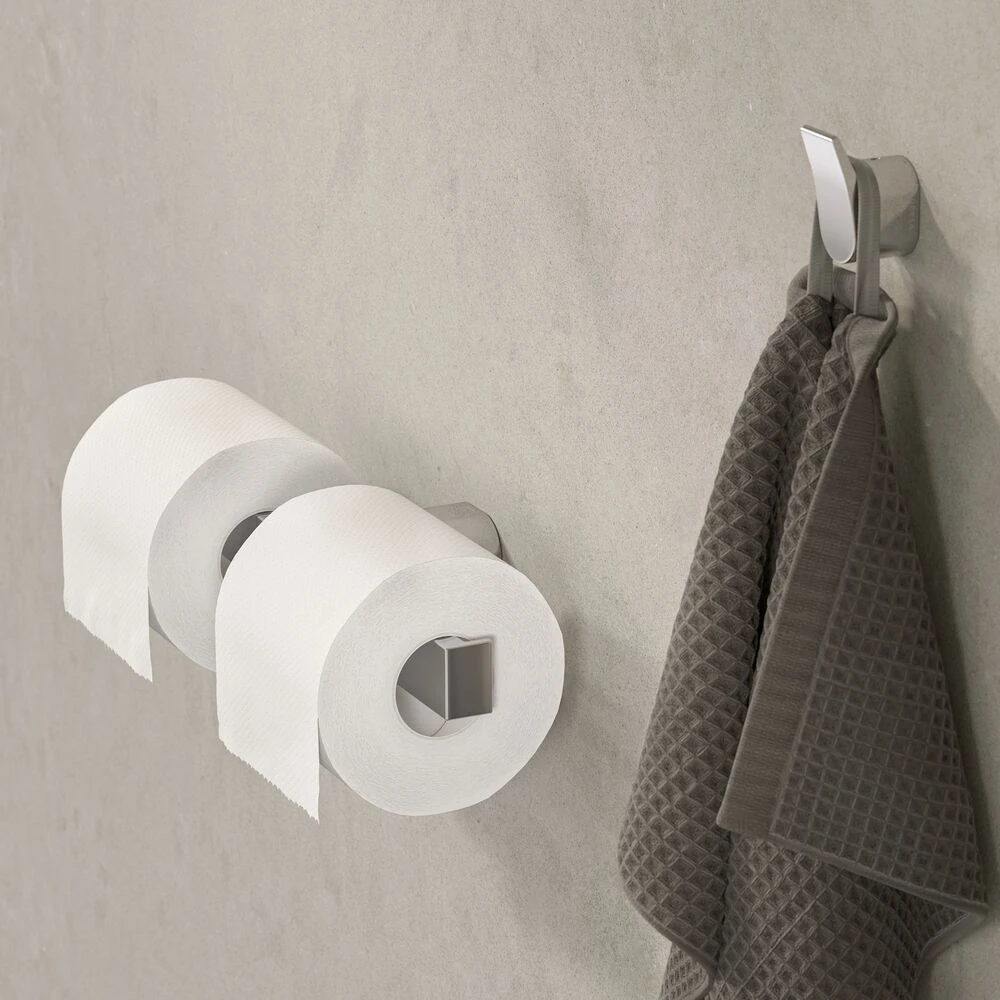 Geesa Wynk Toiletrolhouder Zonder Klep Dubbel Chroom 6 Geesa Wynk Toiletrolhouder Zonder Klep Dubbel Chroom - Afbeelding 4