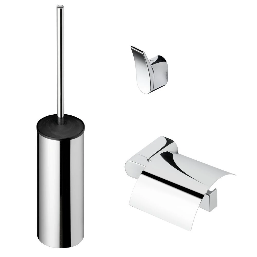 Geesa Wynk Toiletaccessoireset Chroom 3 Geesa Wynk Toiletaccessoireset Chroom