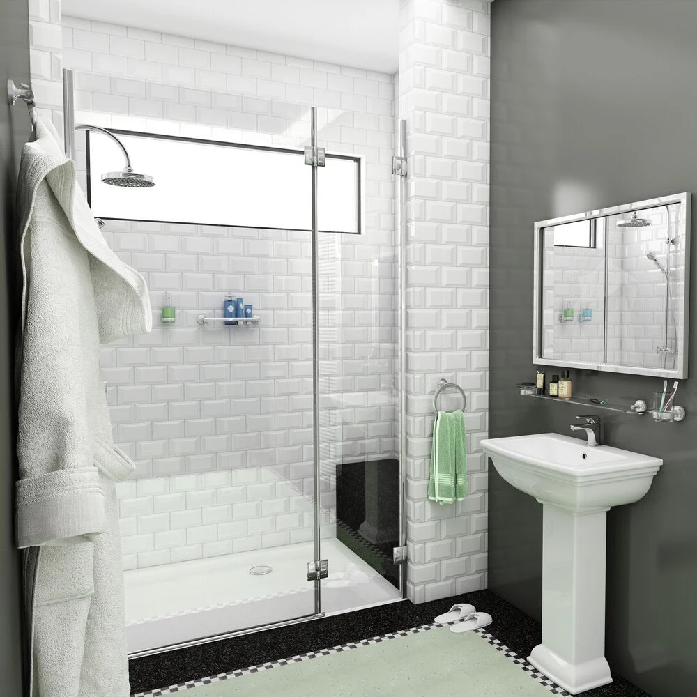 Geesa Tone Douchemand 34,9cm Chroom 6 Geesa Tone Douchemand 34,9cm Chroom - Afbeelding 4