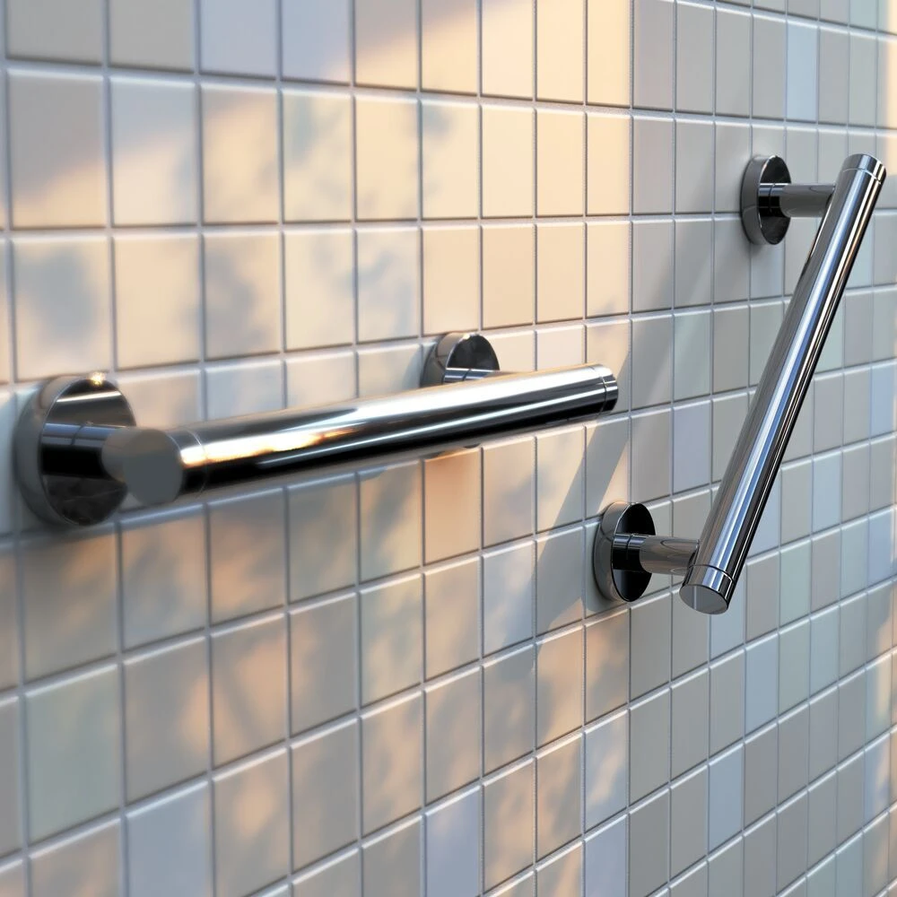Geesa Comfort & Safety Wandbeugel 45cm Chroom 4 Geesa Comfort & Safety Wandbeugel 45cm Chroom - Afbeelding 2