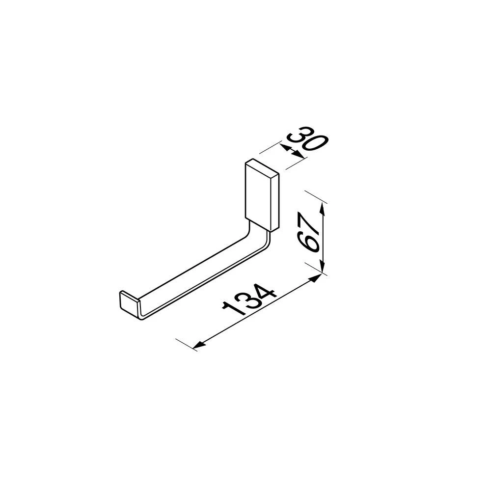 Geesa AIM Reserverolhouder Chroom 5 Geesa AIM Reserverolhouder Chroom - Afbeelding 3