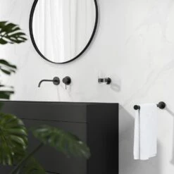 Geesa Nemox Glashouder Met Glas Zwart -hotbath winkel 8712163208095 3