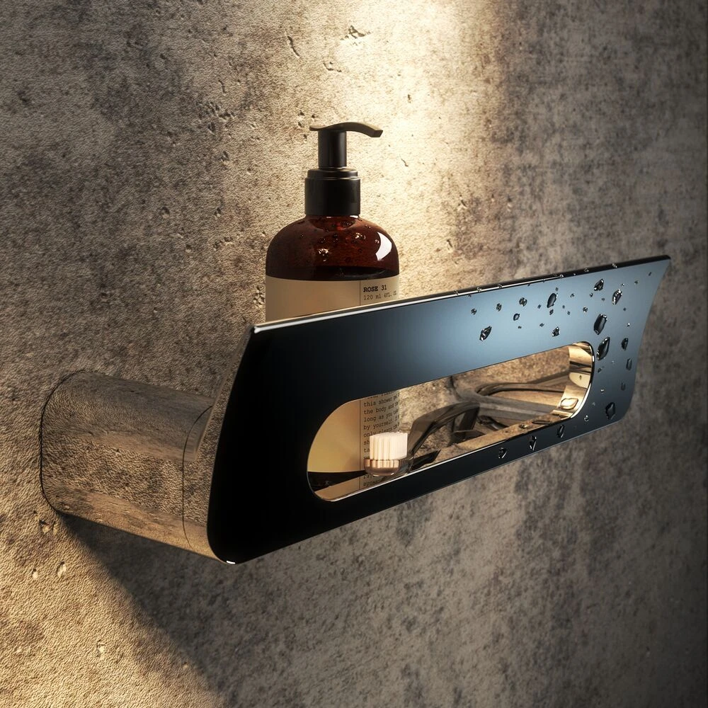 Geesa Wynk Douchemand 25cm Chroom 6 Geesa Wynk Douchemand 25cm Chroom - Afbeelding 4